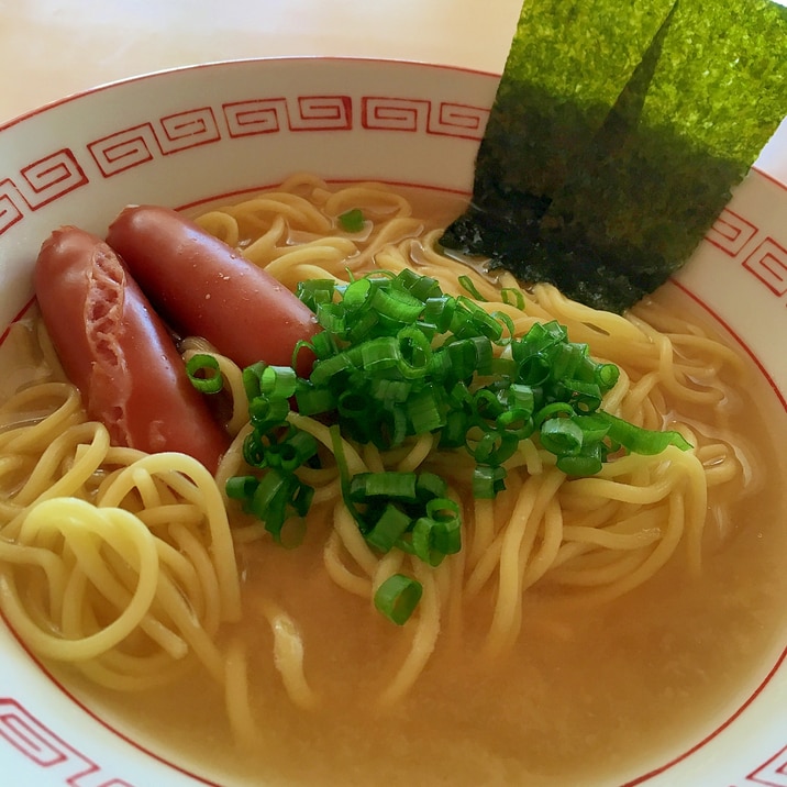 焼きそば麺deあったか味噌ラーメン☆